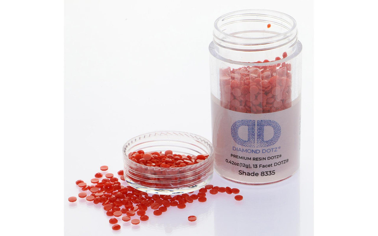 Diamond Dotz Freestyle Gems 2.8mm 12g Poppy 8335